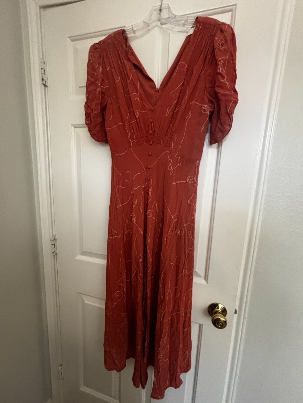 ASTR the Label "Cher Sketch" Midi Dress — Size L